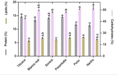 Physicochemical, rheological and structural properties of flours from six quinoa cultivars grown in Colombia